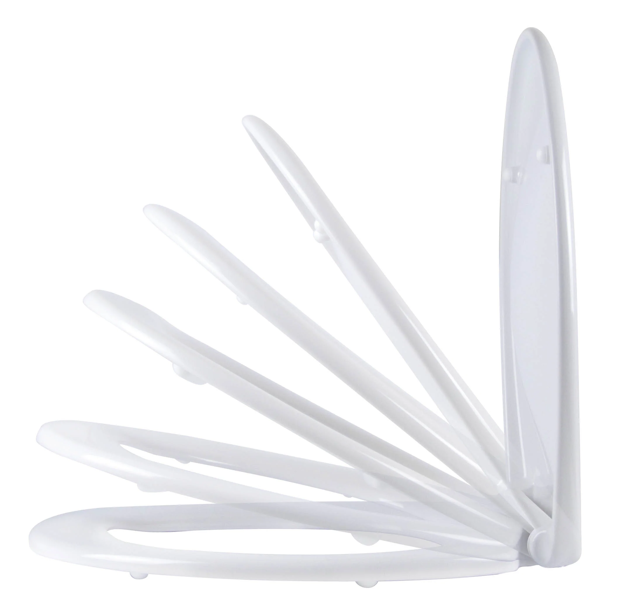 Demper One-Touch Soft-Closing Toiletzitting Demper One-Touch Soft-Closing Toiletzitting