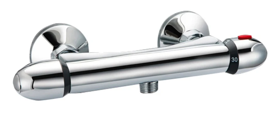 Chrome Light Douchethermostaat (opbouw)