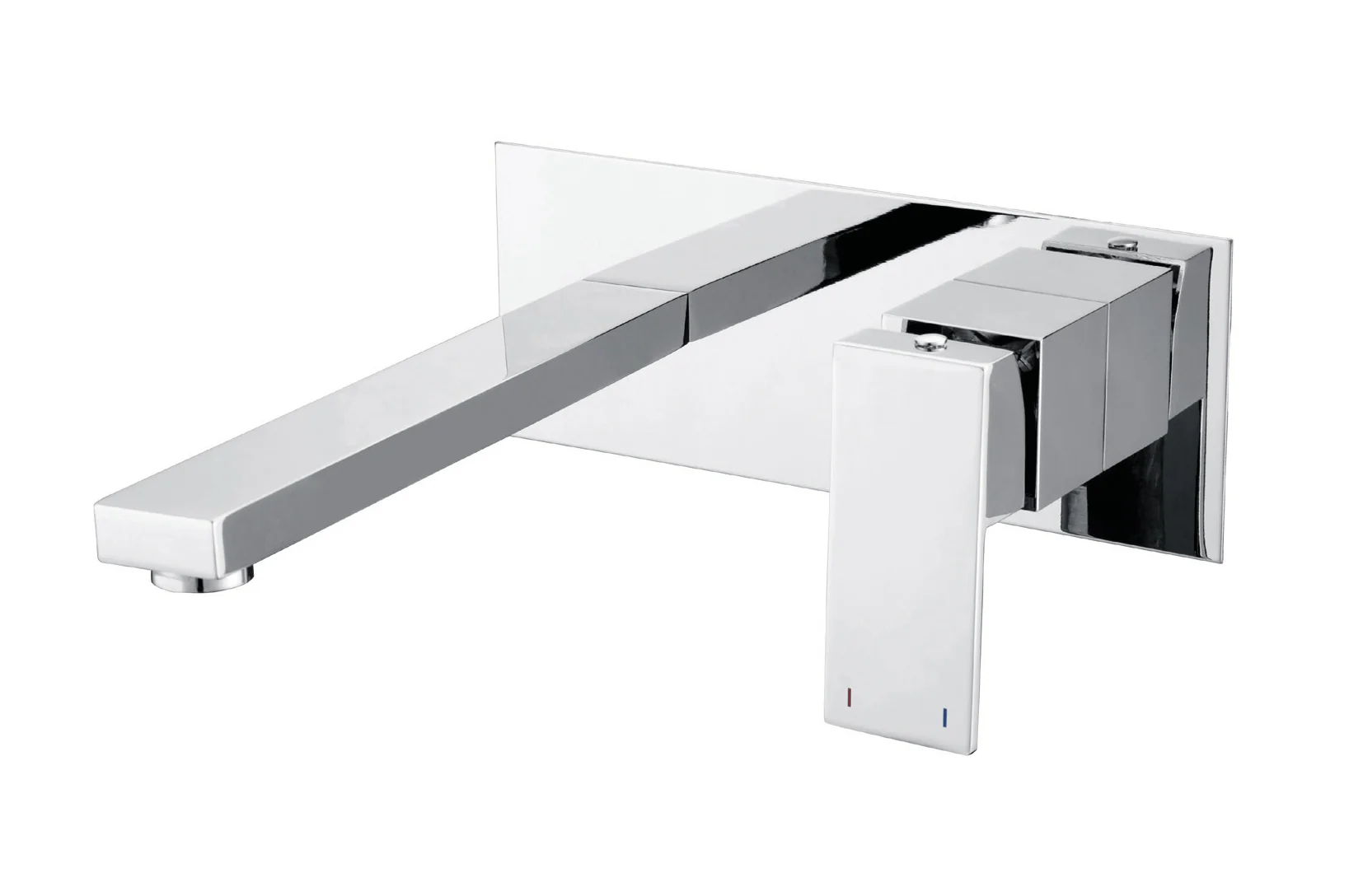 A-Line Meta Inbouw Wandmengkraan