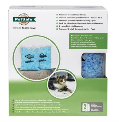 Petsafe Premium Silicaat Kattenbakvulling 2 ST Petsafe Premium Silicaat Kattenbakvulling 2 ST