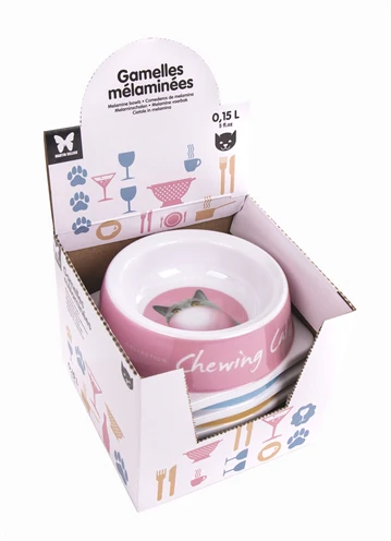 Martin Voerbak Kat Melamine Assorti 13 CM 150 ML Martin Voerbak Kat Melamine Assorti 13 CM 150 ML