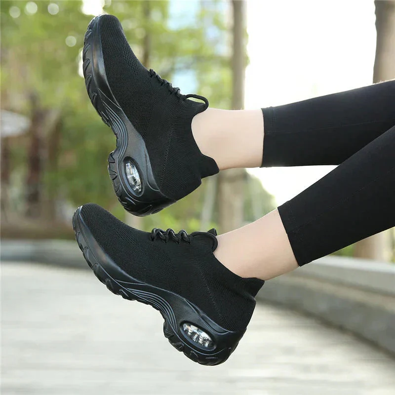Schoenen Unisex Zwart-Wit – Ergonomische Pijnstillende