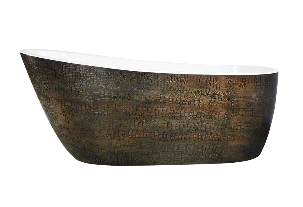 Color-Croco-First vrijstaand bad 180x80x73cm