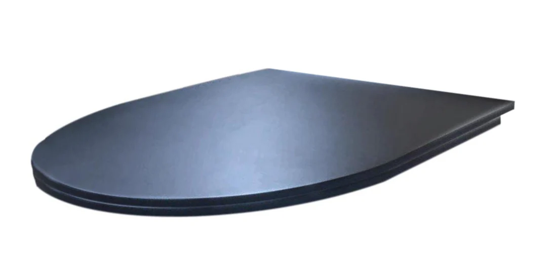 Toiletzitting Soft-Closing Morrano-49 Mat Zwart Toiletzitting Soft-Closing Morrano-49 Mat Zwart