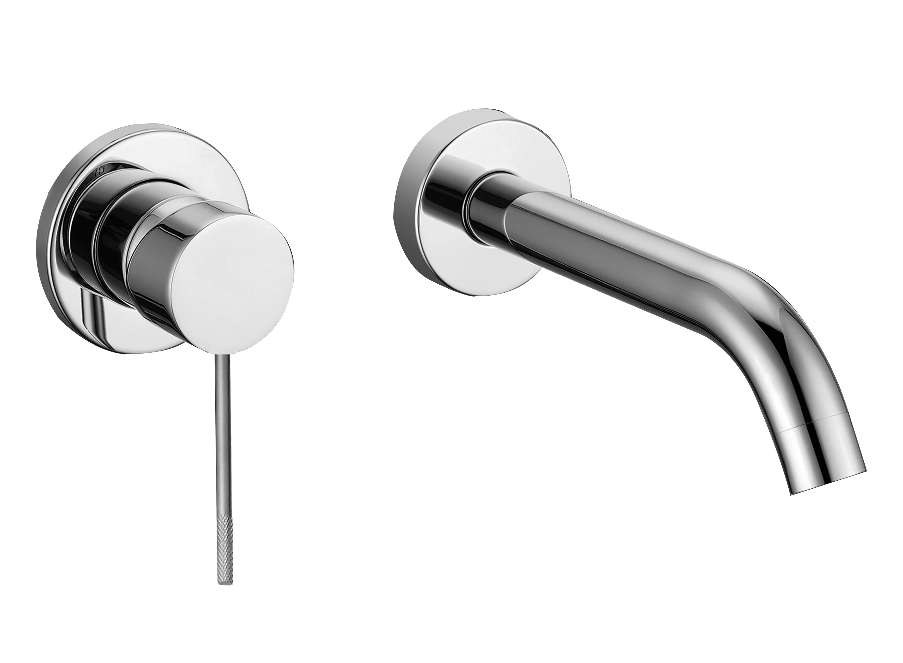Chrome-Decorata Inbouw Wandmengkraan uitl=20cm Chroom