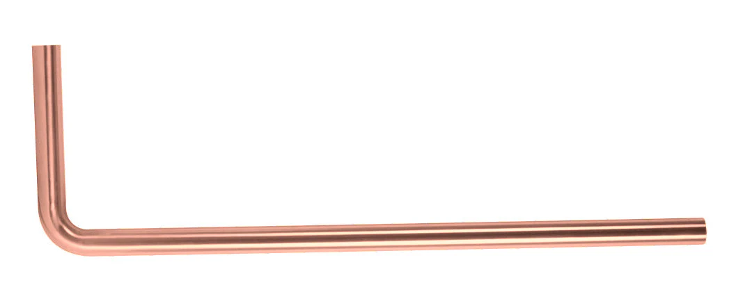 Lyon Vloerbuis 800x200x32 mm Rosé-Mat Goud