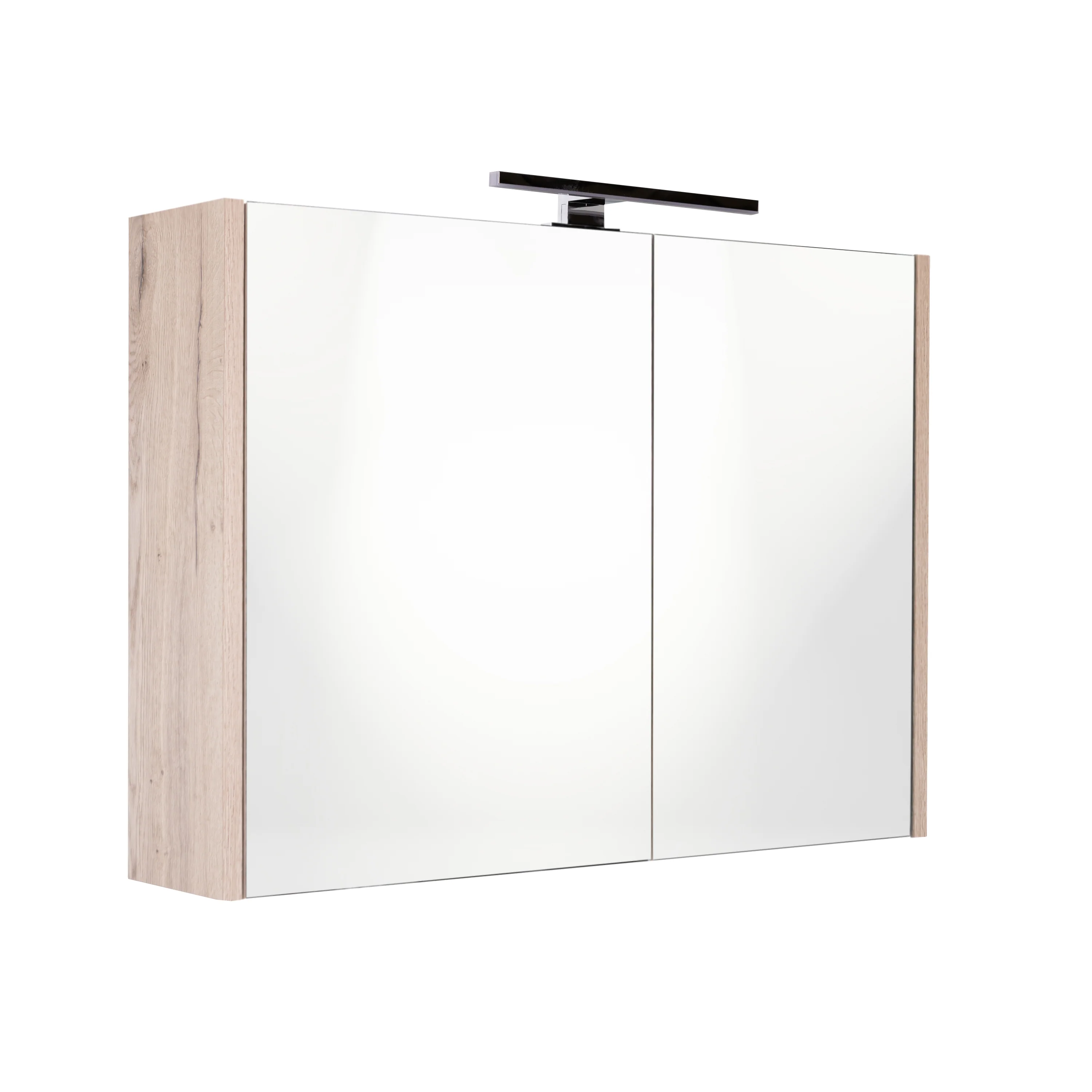Happy-Halifax MDF Spiegelkast + Verlichting 80x60cm Happy-Halifax MDF Spiegelkast + Verlichting 80x60cm