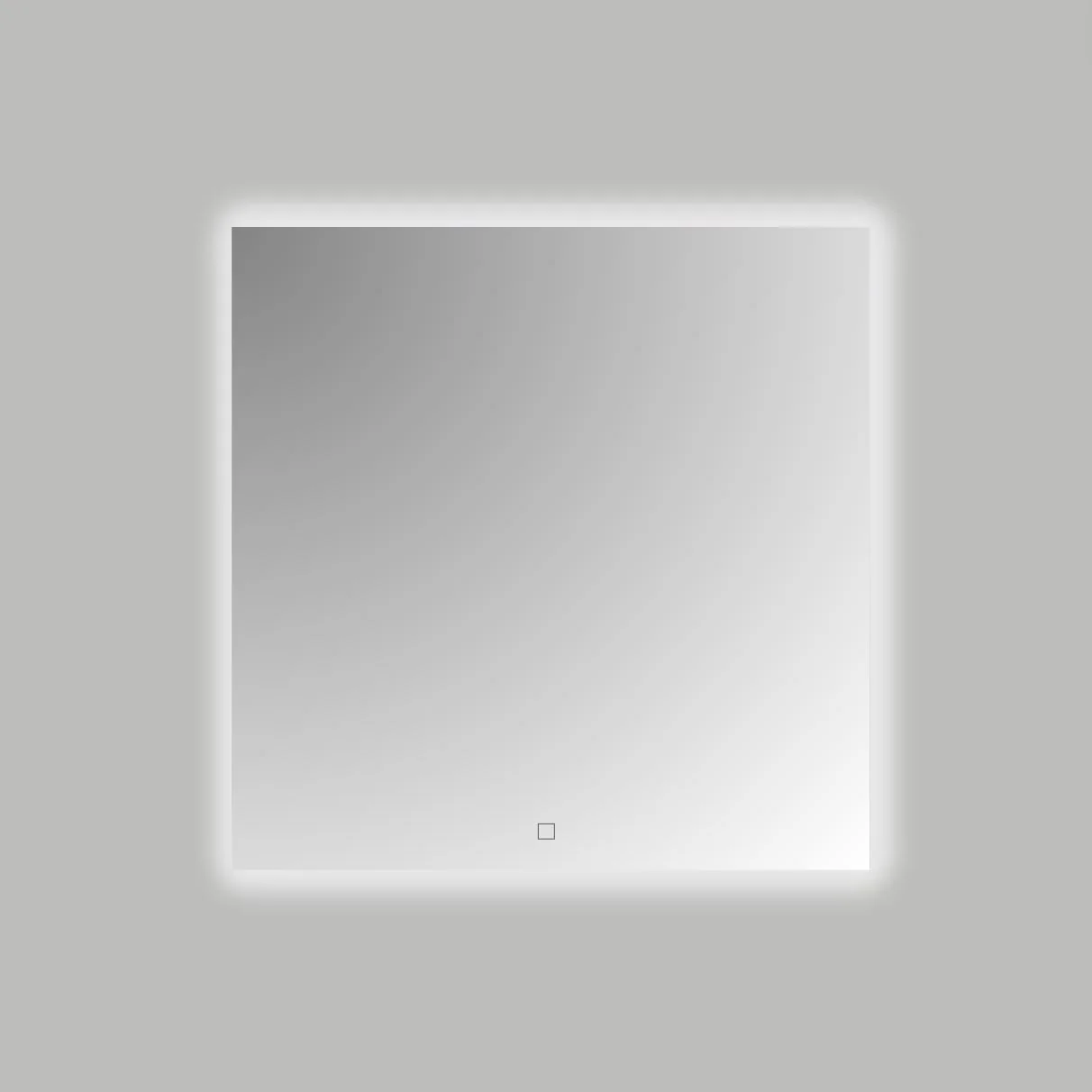 Firkant Vierkant Spiegel Incl.LED Verlichting 80x80cm Firkant Vierkant Spiegel Incl.LED Verlichting 80x80cm