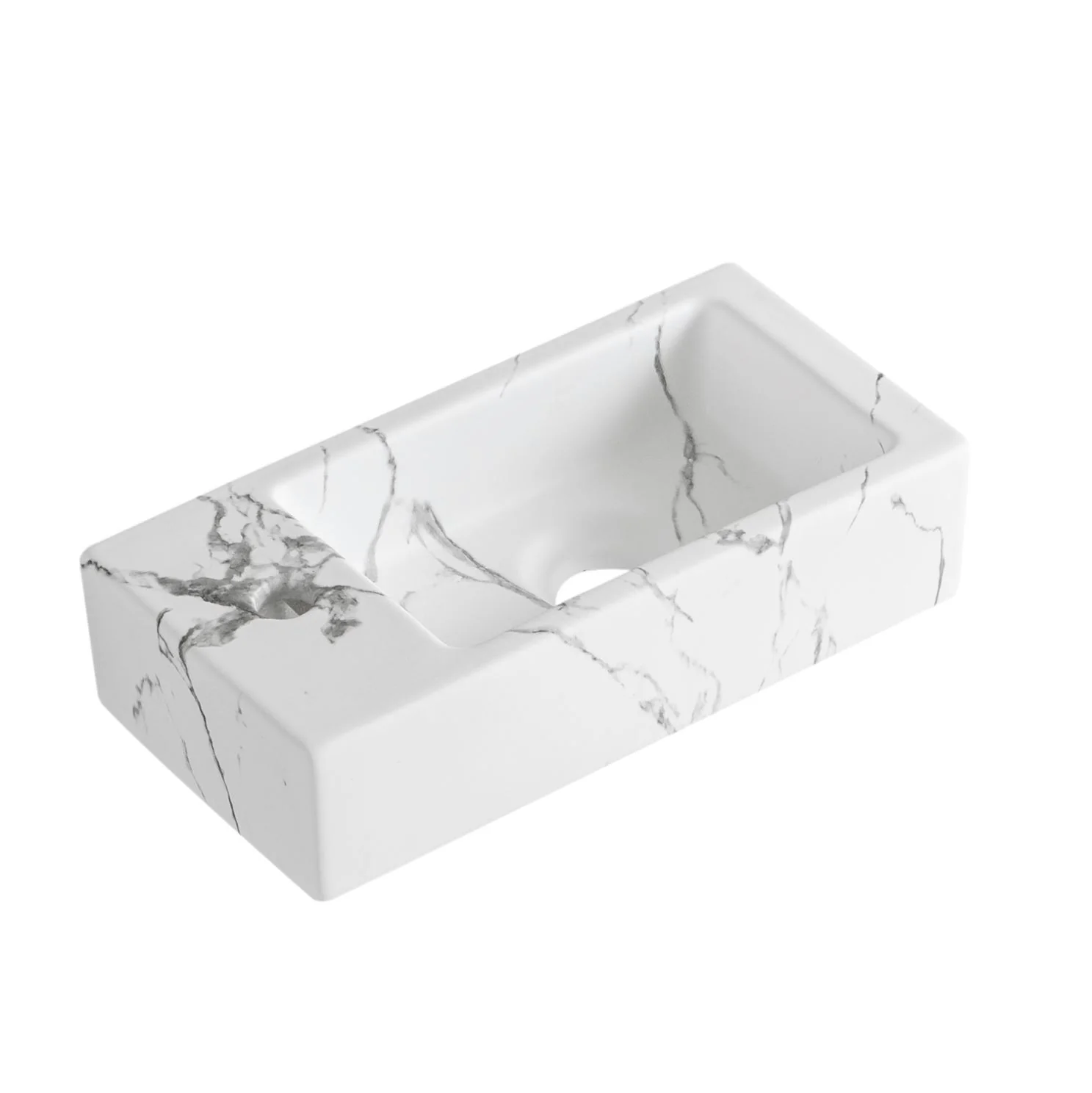 Allure-White Fontein Links 36 x 18 x 9 cm