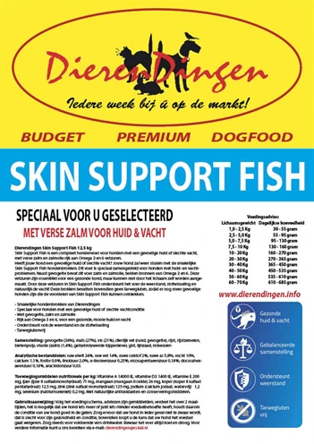 Budget Premium Dogfood Skin Support Fish 12,5 KG Budget Premium Dogfood Skin Support Fish 12,5 KG