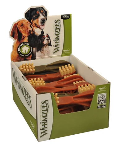 Whimzees Tandenborstel Star Bulk 18,8 CM XL 18 ST Whimzees Tandenborstel Star Bulk 18,8 CM XL 18 ST
