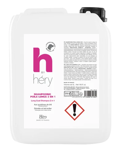 Hery H By Hery Shampoo Hond Voor Lang Haar 5 LTR Hery H By Hery Shampoo Hond Voor Lang Haar 5 LTR