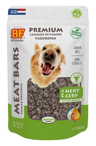 Biofood Meat Bars Hert 100 GR Biofood Meat Bars Hert 100 GR