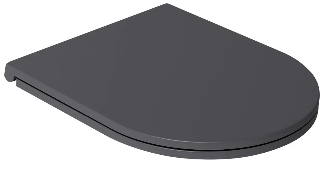 WC-Bril Infinity Slim Antraciet Toiletzitting Soft-close Quick Release WC-Bril Infinity Slim Antraciet Toiletzitting Soft-close Quick Release