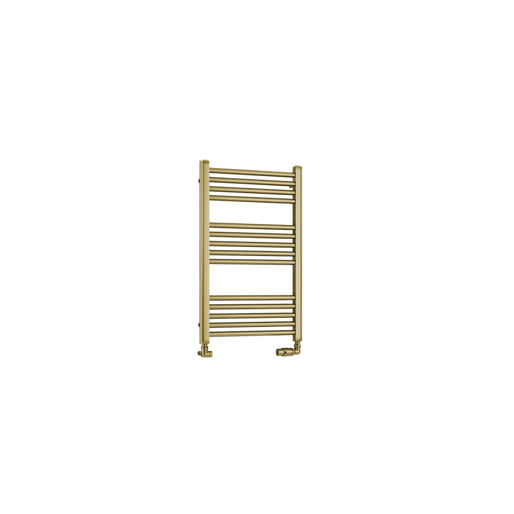 Eastbrook Wendover handdoekradiator 50x80cm 312W Geborsteld Messing Eastbrook Wendover handdoekradiator 50x80cm 312W Geborsteld Messing
