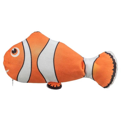 Trixie Spartel Vis Stof Catnip Oranje 26 CM Trixie Spartel Vis Stof Catnip Oranje 26 CM
