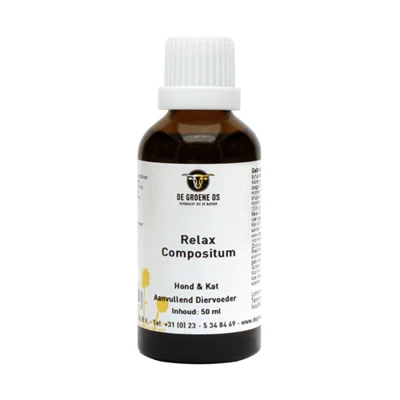 De Groene Os Relax Compositum Hond / Kat 50 ML