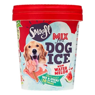 SMOOFL IJSMIX VOOR HONDEN WATERMELOEN