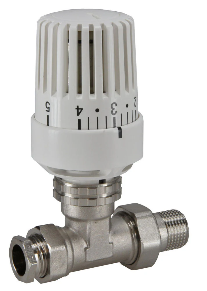 thermostatische radiatorventiel 1/2”x15mm recht