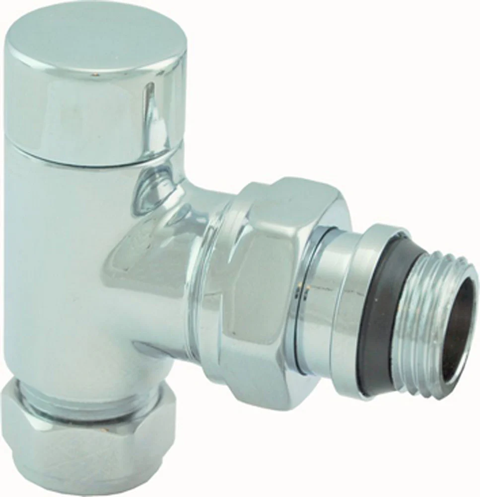 luxe regeltee 1/2”x15 (M22) knel haaks chroom