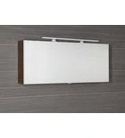 Sapho Cloe LED Spiegelkast 120x50x18 cm MDF Gelamineerd Grenen Rustiek - Afbeelding 2