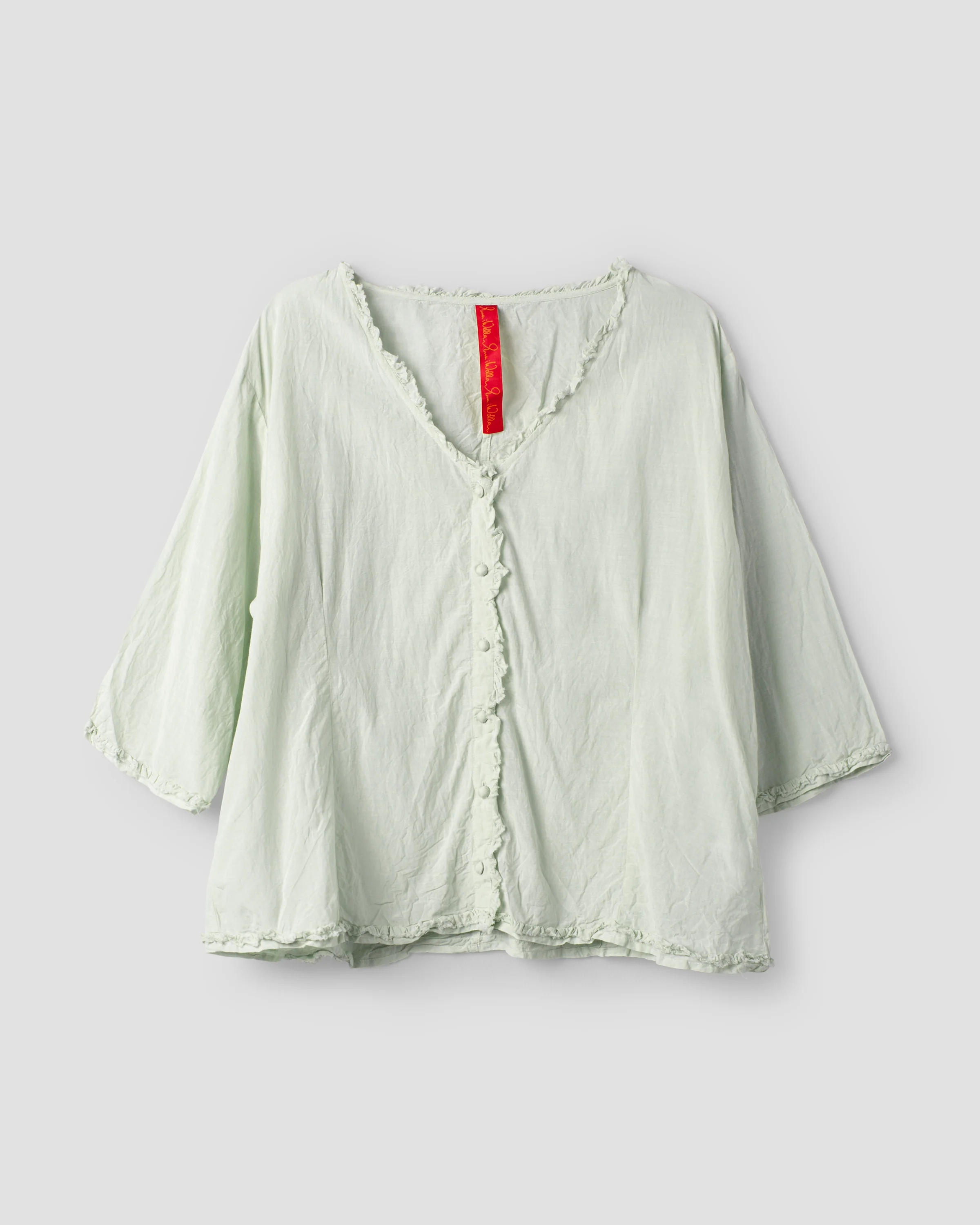 Ewa i Walla Blouse  sushi voile Irene 44126 SS25 soft jade