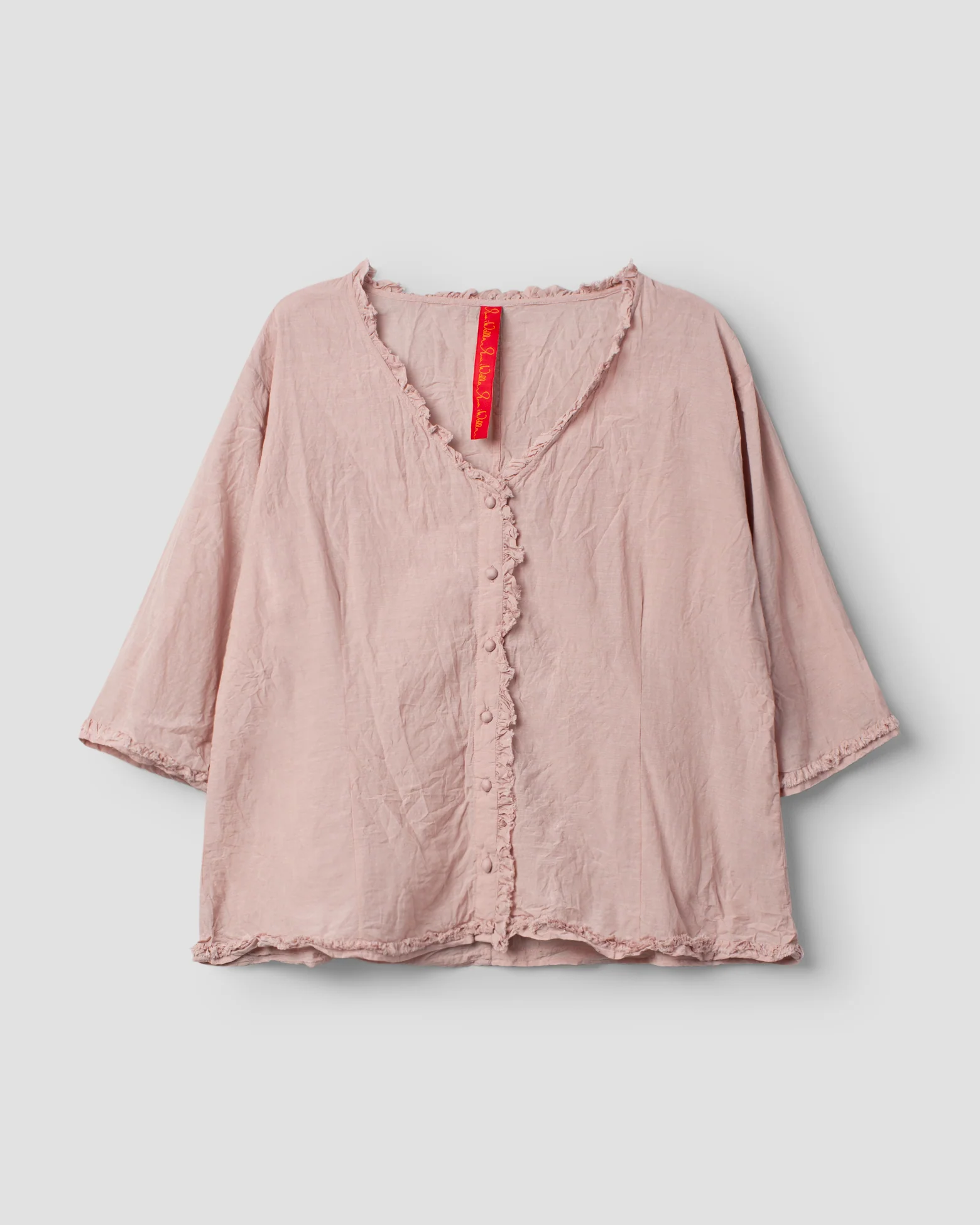 Ewa i Walla Blouse  sushi voile Irene 44126 SS25 pale mauve