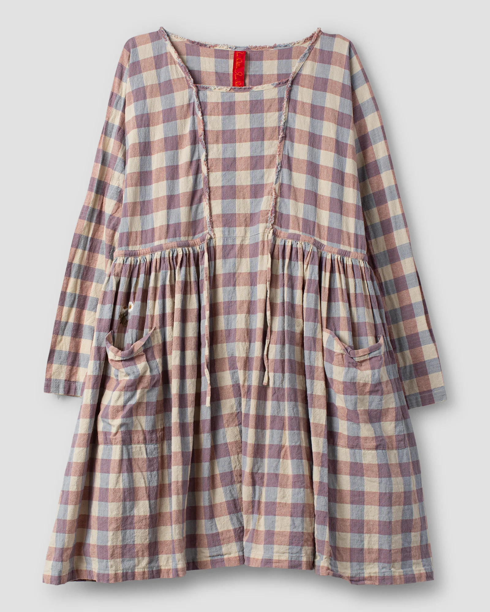 Ewa i Walla tunic checked cotton Shirley 44144 SS25 original