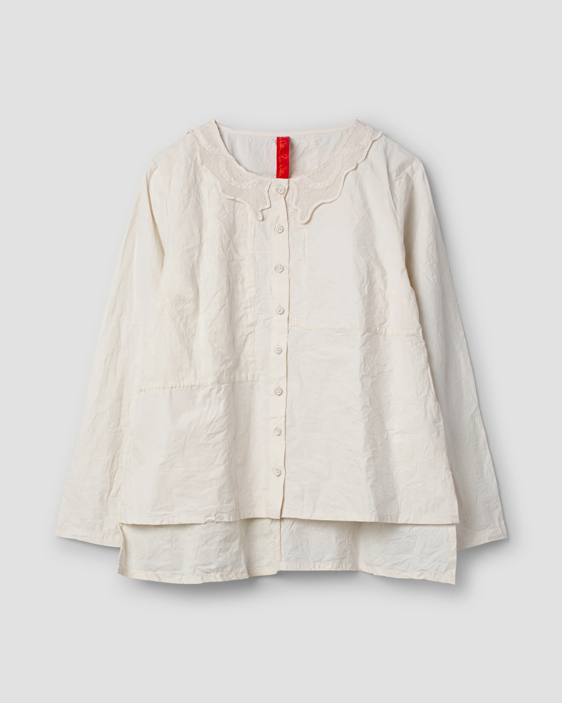 Ewa i Walla blouse cotton Ofelia 44161 AW25 bone