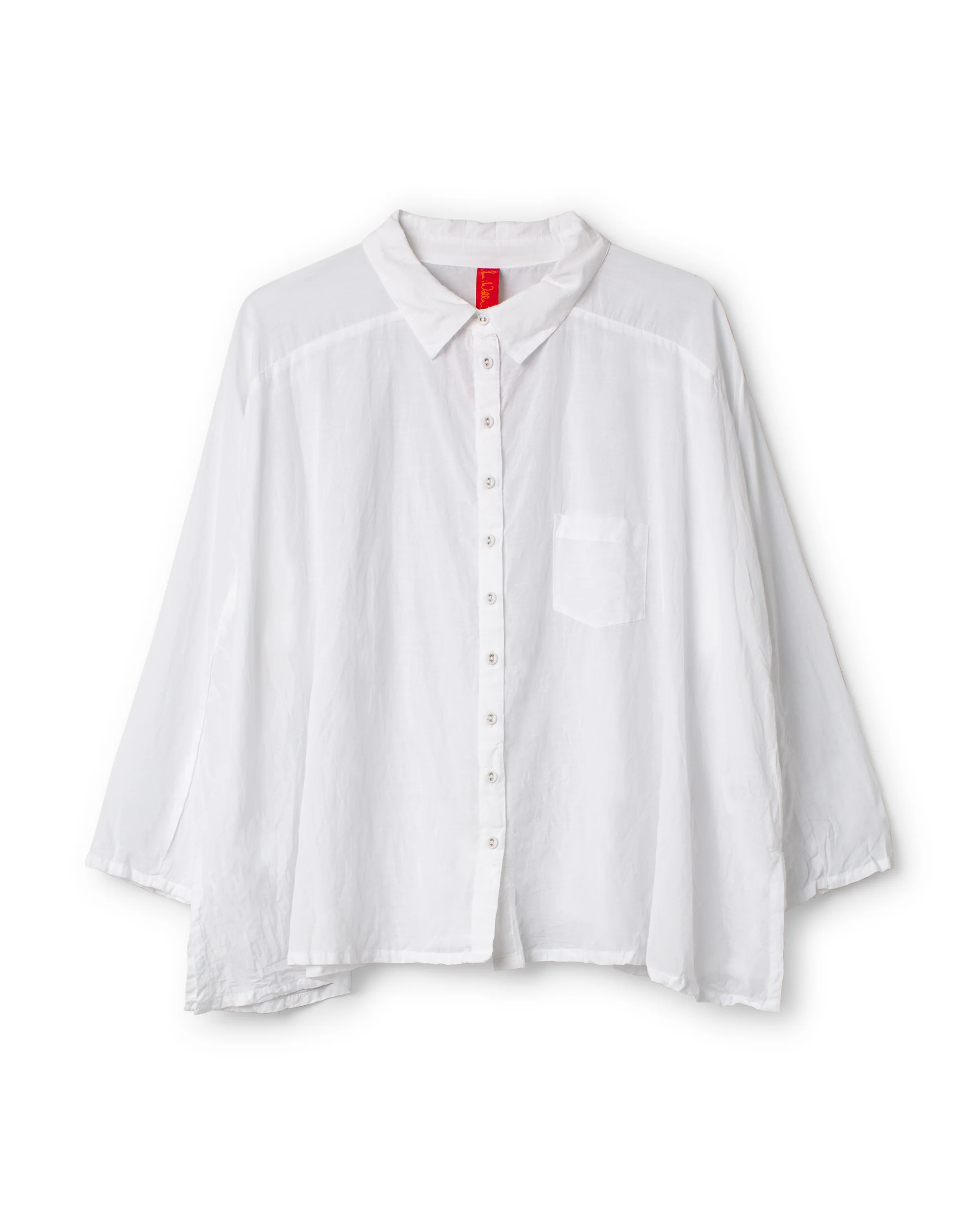 Ewa i Walla blouse cotton Eris 44188 SS26 white