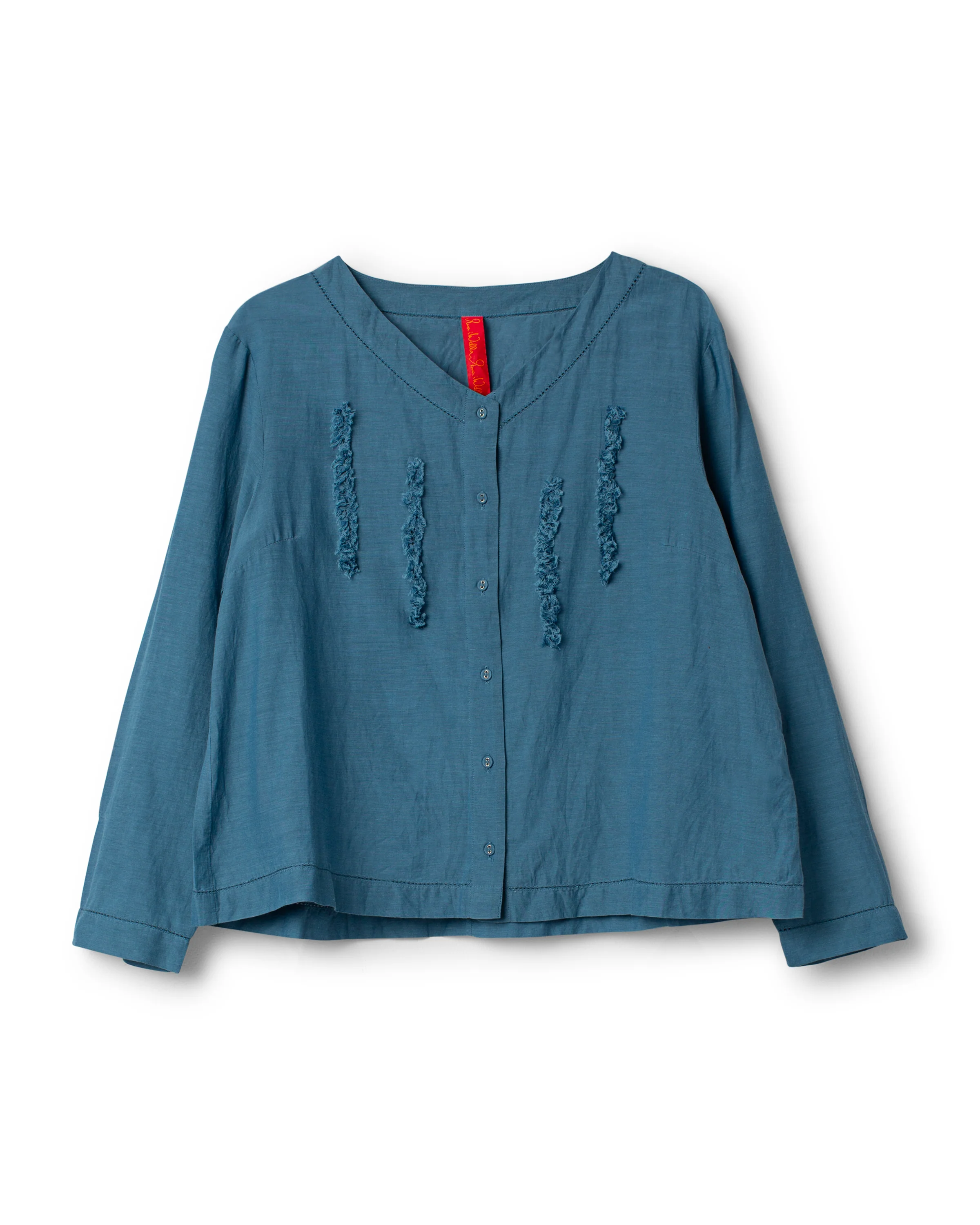 Ewa i Walla blouse cotton Agna 44189 SS26 blue