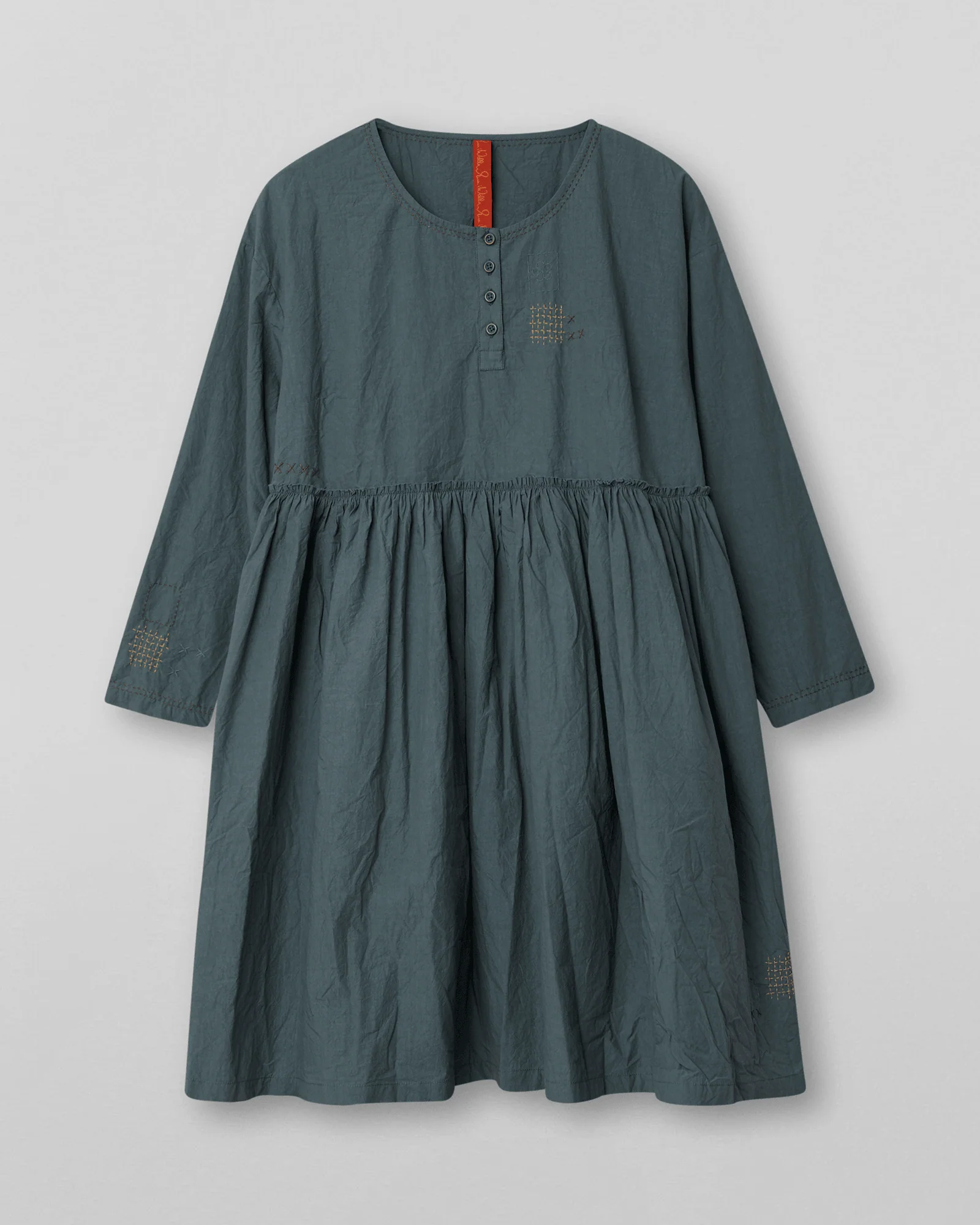 Ewa i Walla Blouse / Tuniek Lova Cotton 44886 AW22 Pine Green