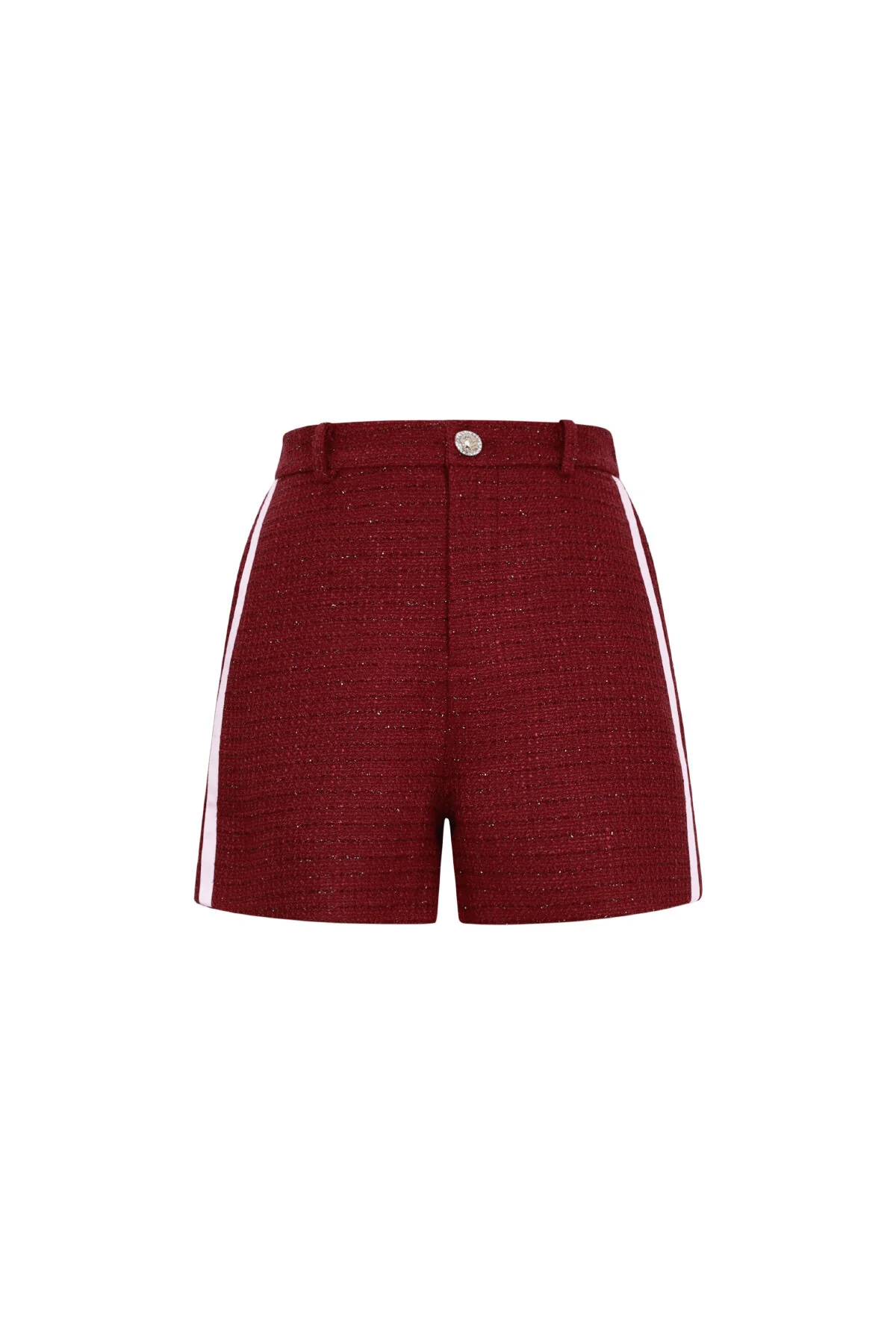 Geweven Polyestervezel Vrouwen Shorts Elegant Ruit Herfst/Winter