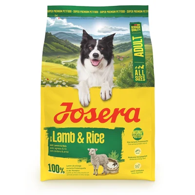JOSERA ALL SIZES ADULT LAMB / RICE JOSERA ALL SIZES ADULT LAMB / RICE