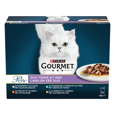 GOURMET PERLE DUO VLEES / VIS