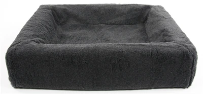 Bia Bed Fleece Hoes Hondenmand Grijs BIA-2 60X50X12,5 CM