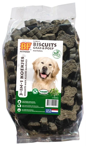 Biofood 3 In 1 Hondenmineralenkoekjes 500 GR Biofood 3 In 1 Hondenmineralenkoekjes 500 GR