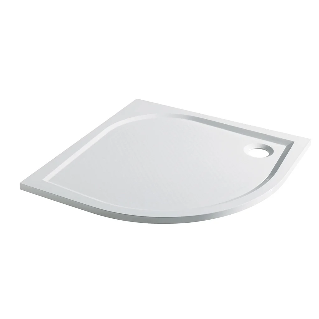 Eastbrook Vanguard kwartronde douchebak 100 x 100 x 3,8 cm – wit Eastbrook Vanguard kwartronde douchebak 100 x 100 x 3,8 cm – wit