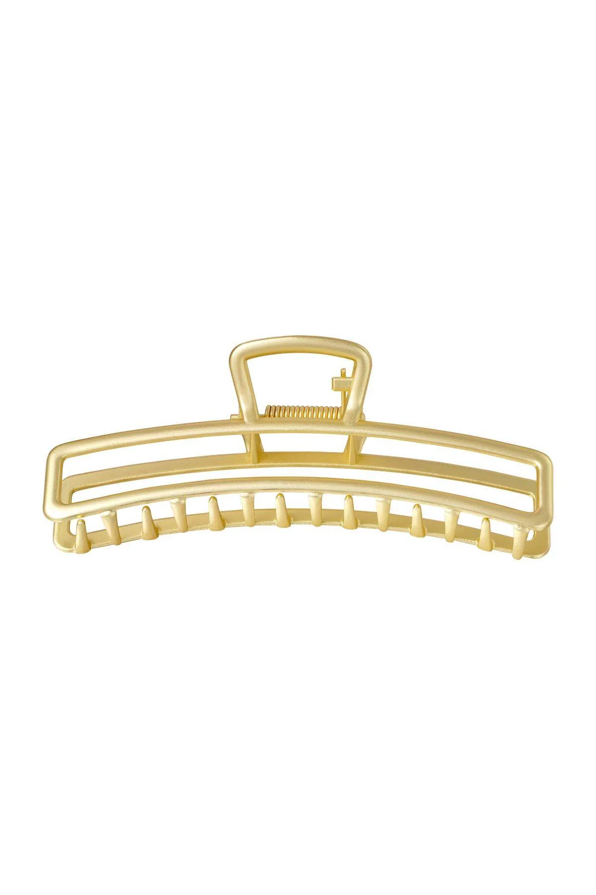 Grote metalen haarclip in Goud kleurkleur Vintage Goud kleur Metaal