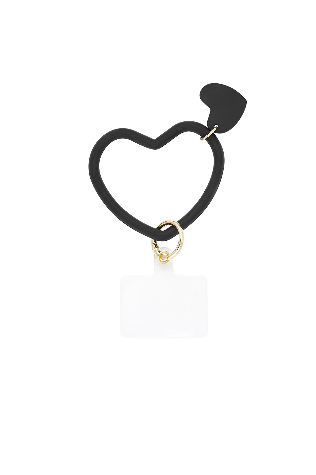 telefoonaccessoire love link-zwart