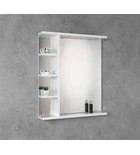 Korin Spiegel Met LED Verlichting 60x70 Cm Met Planchet Wit - Afbeelding 2