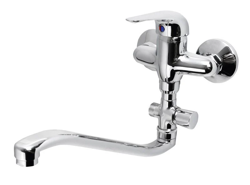 Aqualine Aqualine 35 Inbouw Wastafelkraan Chroom