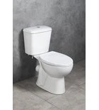 Jose Staand Toiletpot 38,0x66,0 cm Keramiek Wit PK-uitgang - Afbeelding 2