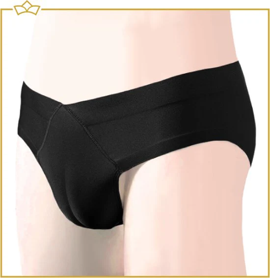 ATTREZZO® Premium Transgender slipje – maat L – LHBTIQ+ – Penis vak – Shemale slip – Lingerie – Fake Vagina