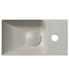 Piccolino Betonnen Toiletfontein 30,8 x 17 cm Kraan Rechts Zand Mat - Afbeelding 2