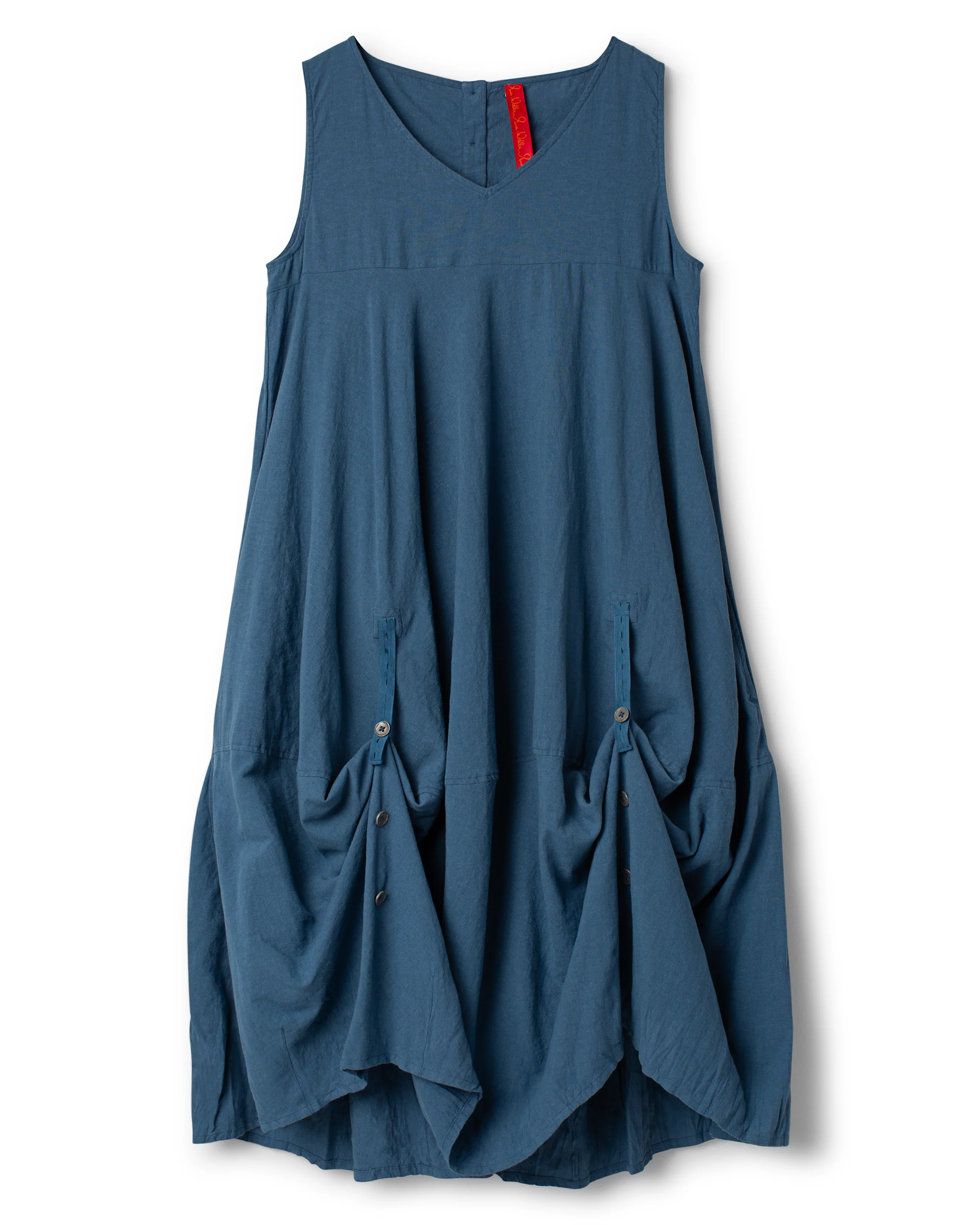 Ewa i Walla checked linen Malin 55959 SS26 blue