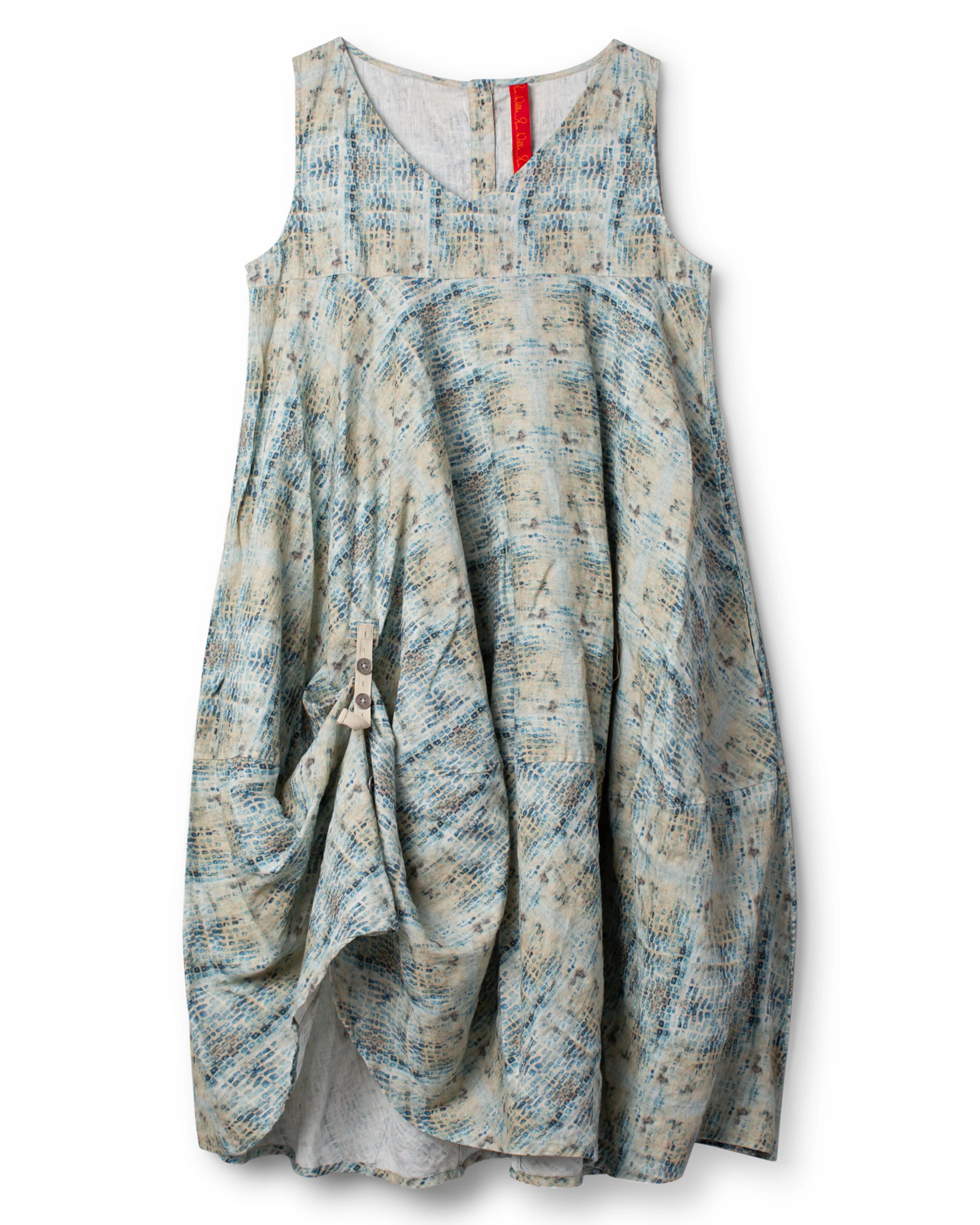 Ewa i Walla checked linen Malin 55959 SS26 checked