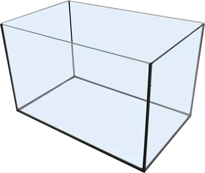 Aquarium Met Zwarte Kit 45X28X28 CM