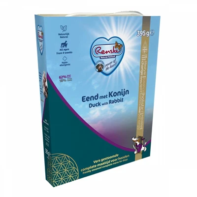 Renske Vers Vlees Eend / Konijn 10X395 GR Renske Vers Vlees Eend / Konijn 10X395 GR