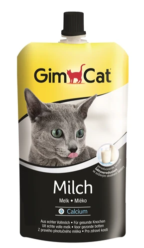 Gimcat Kattenmelk Pouch Hersluitbaar 200 ML Gimcat Kattenmelk Pouch Hersluitbaar 200 ML